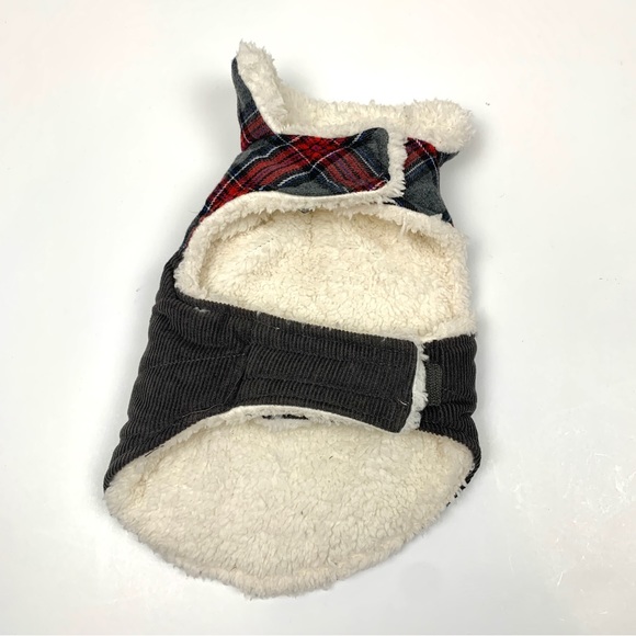 NWOT WAG N WOOF Lumberjack Puffer Jacket for Small Dog - Picture 2 of 11